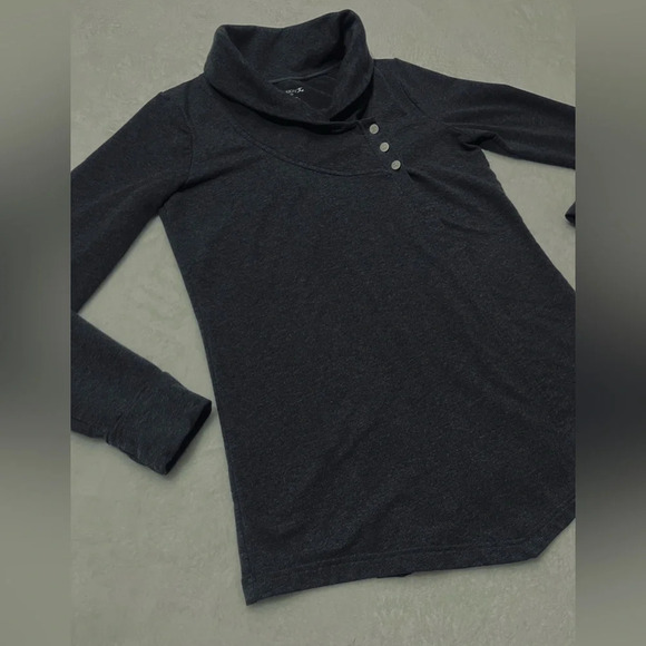 Sweater with Button Neck - Picture 5 of 15